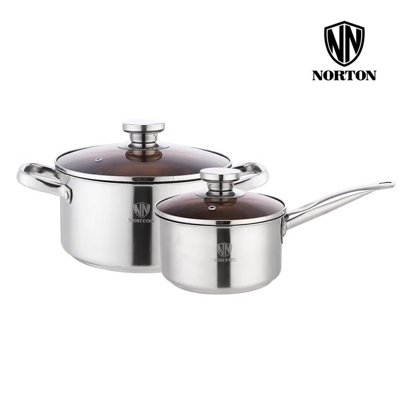 NORTON Battle Axe All-Purpose 2-Piece Cookware Set