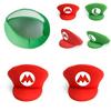 Sombrero Unisex de Cosplay de Super Mario Luigi Bros Para Adultos y Niños Accesorios de Disfraz de Halloween