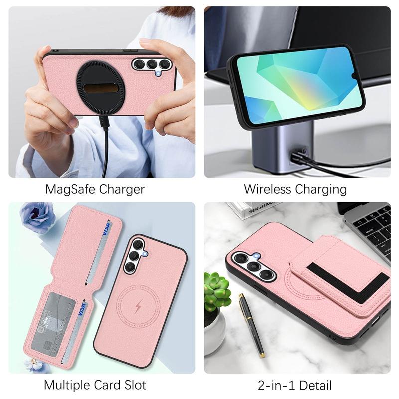 For Samsung Galaxy M34 F34 M54 F54 M14 A04 A14 A24 A34 A54 A04S A13 A23 A33 A53 A32 A12 M12 F12 4G 5G Case Cover Magnetic Supports Wireless Charging