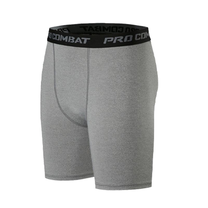 Pantaloni scurți de compresie cu uscare rapidă pentru bărbați: Alergare, Ciclism, Baschet, Colanți Fitness