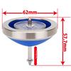 Spinning Top World Tournament Certified Spinning Top Iron Ring Hayabusa Tachi (Square Axis) (V7 Black) 1 Spinning Top String and String Clasp Included