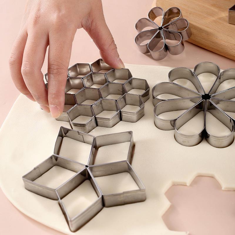 Deep-fried Snacks Deep-fried Pastries Cakes Shaker Flowers Doughnuts Honeycomb Biscuits Moulds