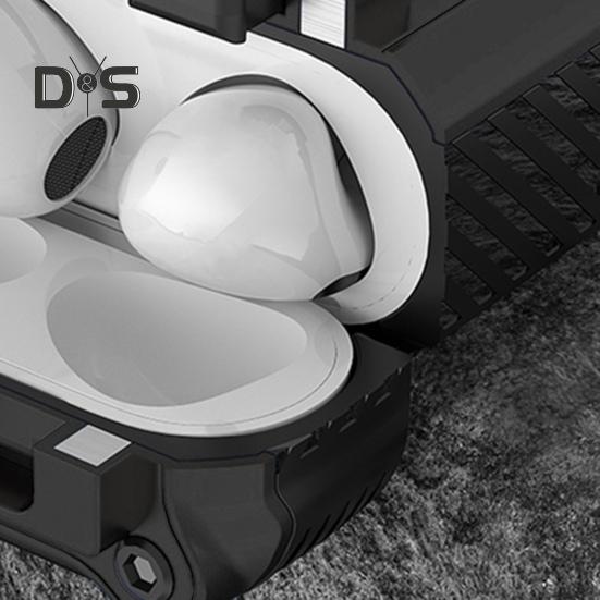 Husă de protecție pentru căști, rezistentă la șocuri, rezistentă la impact, cu protecție la 360 de grade Husă de protecție pentru AirPods 4