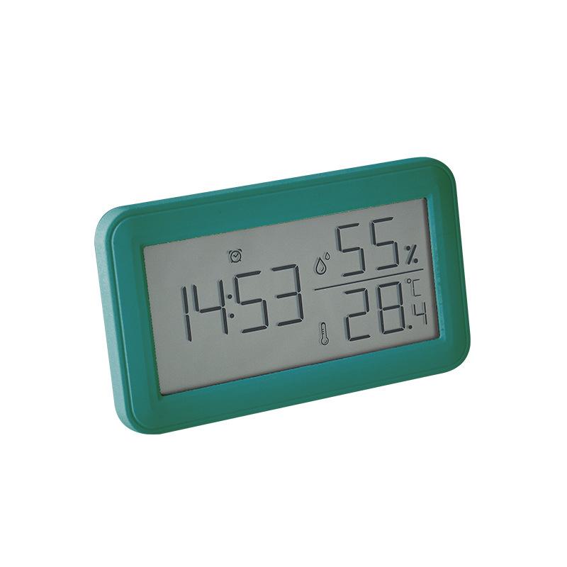 

Простой будильник с температурой и влажностью, большой экран, прикроватный дизайн, двойное назначение, подвесной
