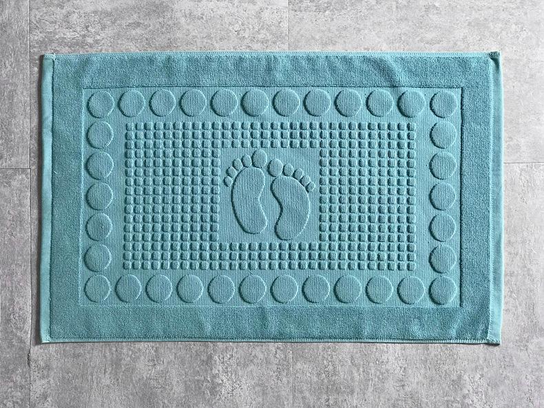 

Inyahome Хлопковые коврики для ванной Полотенца для пола ванной Комнатный коврик Коврики для пола ванной Комнаты Стираемые Мягкие Полотенца для пола Ванны Душа Раковины 50x80cm