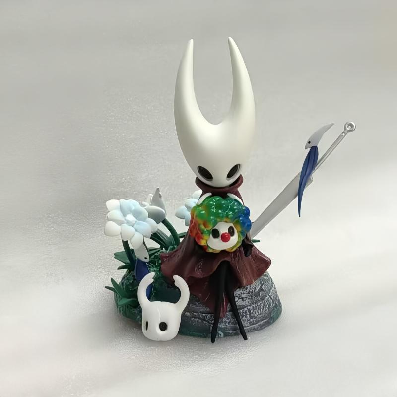 High Quality Hollow Knight Hornet Joker Collectible Figure Silk Song Themed Desktop Ornaments Anime Game Figures Toy