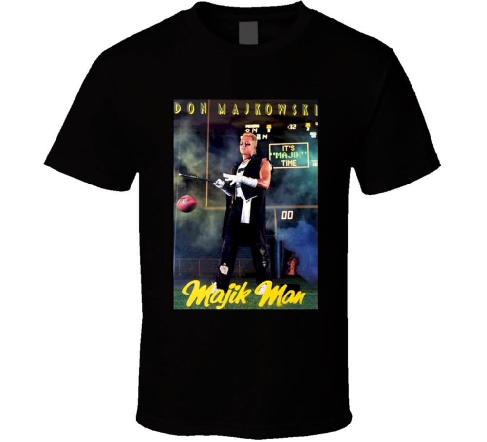 Retro Green Bay Football Don Majkowski Majik Man T Shirt Unisex T-Shirt S