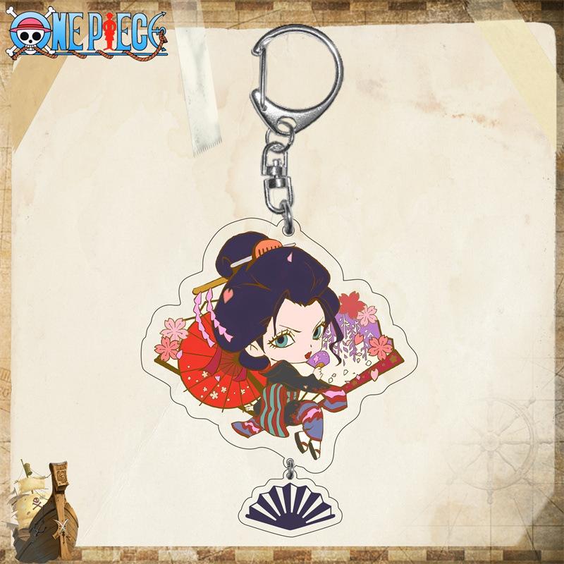 One Piece Luffy Acrylic Keychain - Chopper, Zoro, Anime/Manga, 2D Acrylic Keychain/Cartoon Keychain Gift