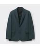Customellow Gray Loose Fit Setup Jacket C9Jam26421Gyd