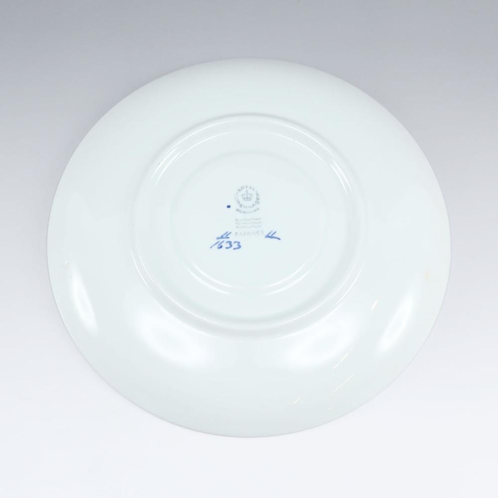 Royal Copenhagen Faience Trunk Weber Tableware Soup cup & saucer _ Used