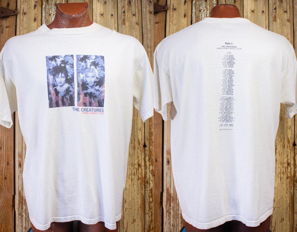 Vintage The Creatures Anima Animus Concert T Shirt 1999 White XXXXL