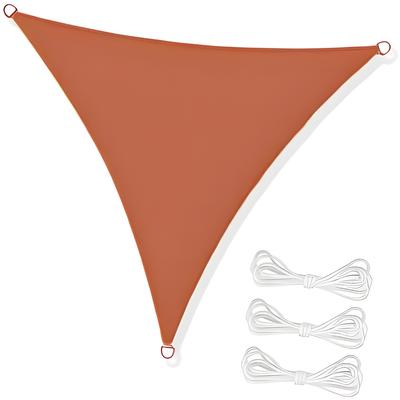 Awning Sail Shade 4x4x4 Triangle Waterproof Uv Garden Restaurant