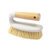 Wooden Handle Stiff Bristle Gap and Floor Cleaning Brush for Kitchen, Laundry, and Bathroom