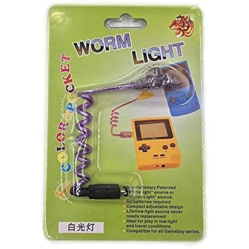 

Светодиодная ночная лампа с подсветкой для экрана Worm Light с упаковкой для консоли Gameboy Color GBC GBP