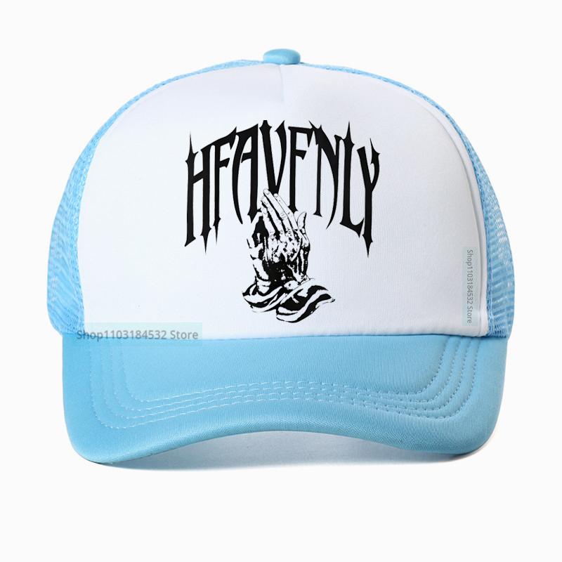 

Christian Religious Handed Prayer Pattern Unisex Women hat Fashion Jesus King baseball cap outdoor sports mesh breathable hats
