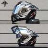 2025 Personalised Motorcycle Full Face Helmet Men Women Fashion Dual Lens Helmets Motocross Racing Modular Flip Up Casco Moto