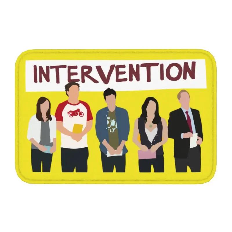 Intervention How I Met Your Mother Front Floor Door Entrance Mat Outdoor TV Show Bath Kitchen Doormat Toilet Carpet Rug