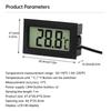 Mini-LCD-Digitalthermometer mit Sonde für Innen und Außen, praktischer Temperatursensor für Kühlschrank, Gefrierschrank, Aquarium