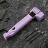 Camping Mallet Hammer with 8 Tent Stakes Heavy Duty Pegs Nail Accessory Puller & Bottle Opener for Outdoor Hiking Backpacking Heavy-duty