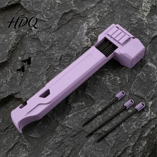 Camping Mallet Hammer with 8 Tent Stakes Heavy Duty Pegs Nail Accessory Puller & Bottle Opener for Outdoor Hiking Backpacking Heavy-duty