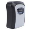 Key Lock Box Wall Mounted Multifunctional 4 Digit Combination Lock Box Theft Proof Key Safe Storage Lock Box for Hotels