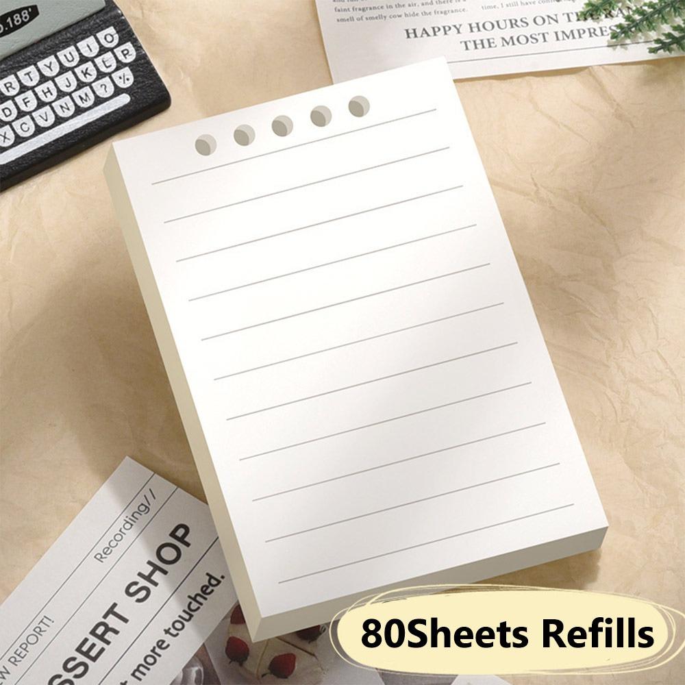 

Loose-leaf Mini Notebook A7 Notepad High Quality Pocket Notebook Gift Refills