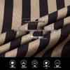 ROMON Men's Slim Fit Striped Non-Iron Casual Long Sleeve Shirt