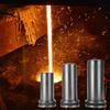 1/2/3KG Metal Crucibles Black Cup Furnace Torch Melting Casting Refining Gold Silver Copper Brass Aluminum