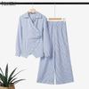 ZANZEA Dámské ležérní dvoudílné sady obleků s dlouhým rukávem a kalhotami
