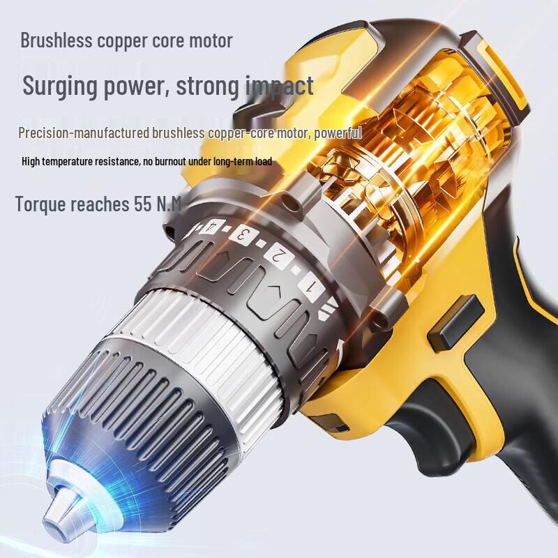 Ai Rui De 16.8V Brushless Cordless Drill & Screwdriver CN Plug (adapter Included)