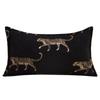 Middle Ancient Style High-end Living Room Sofa Decoration Cushion Cover Exquisite Tiger and Cheetah Pattern Pillowcase