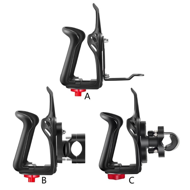 Bicycles Bottle Cage Brackets Adjustable Motorcycle Handlebar Drink Cup Holder
