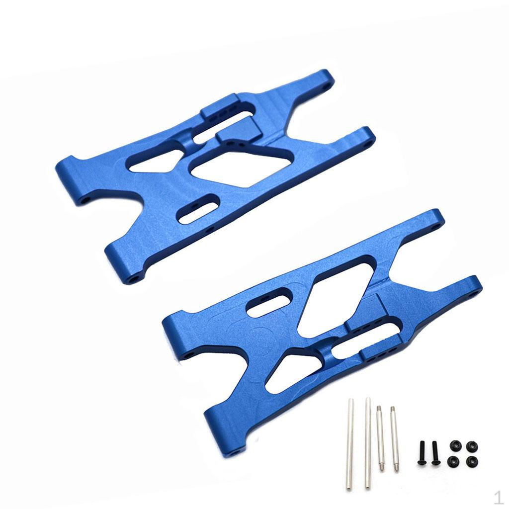 2 Pieces Aluminum Rear Suspensions for Lasernut U4 1:10 RC Car Accessories Spare Parts