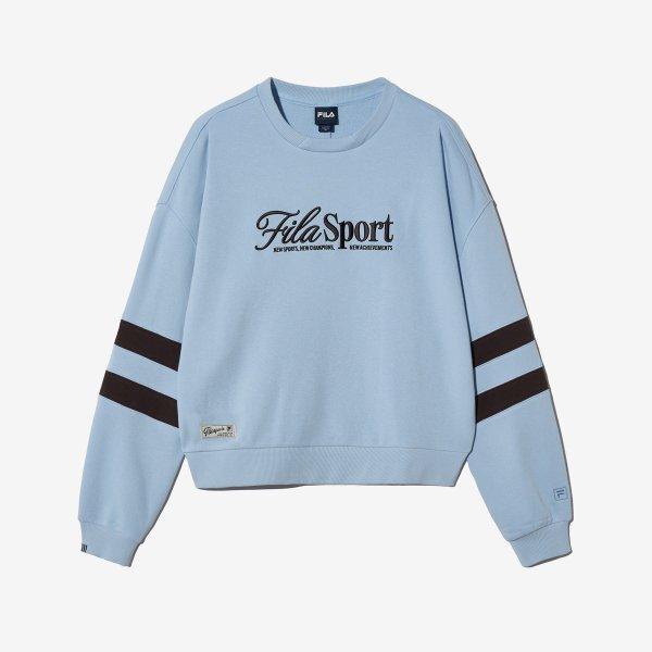 

Fila Свободная укороченная толстовка LIGHTBLUE/W85