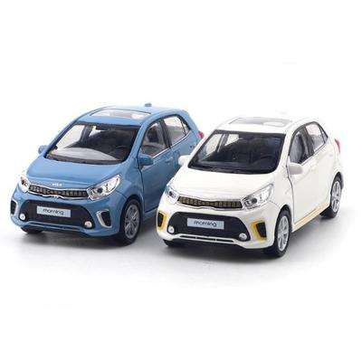 Kia All New Morning Diecast Mini Car Series (Option 2 Colors), 1 Piece