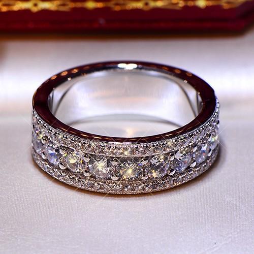 

2026 Jewelry Micro-diamond Zircon Gold-plated Ring Is Popular in Europe and America no. 6