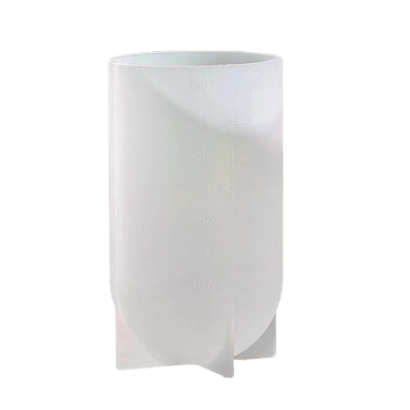 DIY Crystal Epoxy Resin Mold Led Night Light Ornament Spherical Lamp Holder Cylindrical Silicone Mold