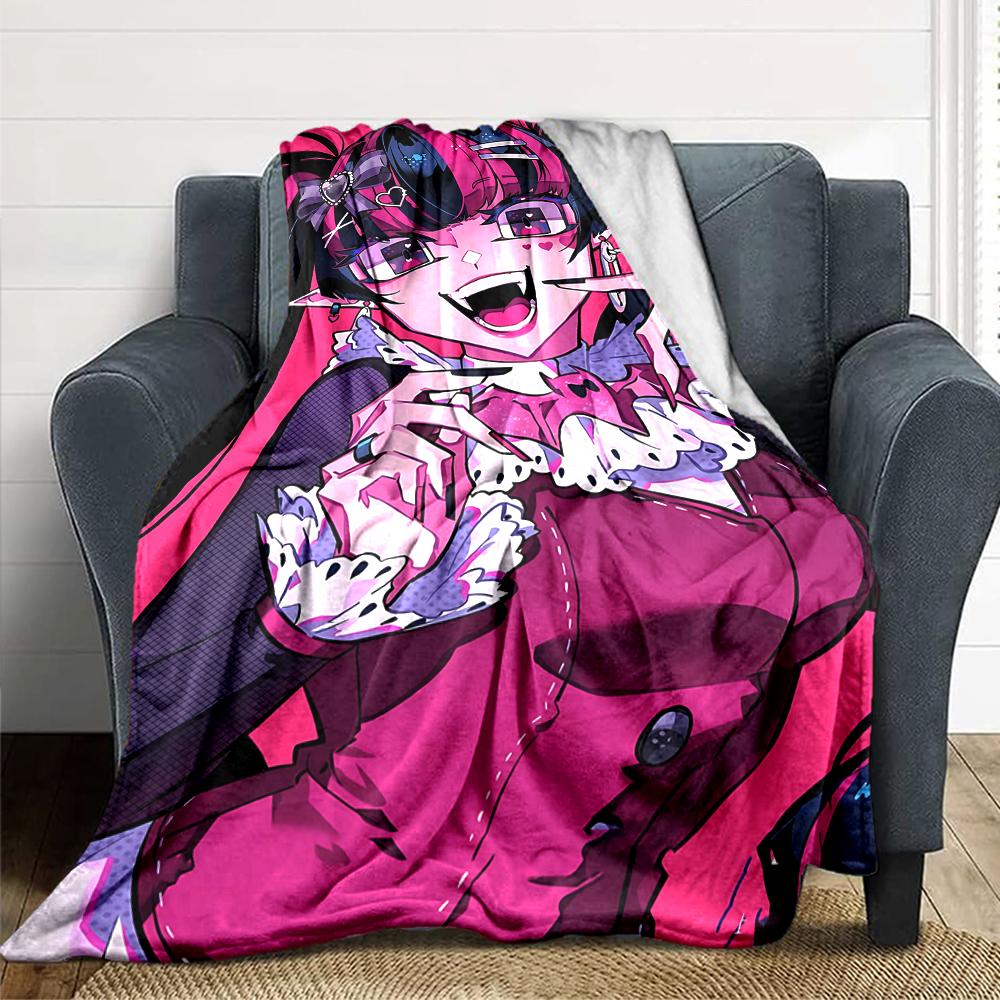 1Pc Monster High Creatures Blanket For Couch Bed Plush Cozy Fuzzy Blanket Super Soft Warm Blankets For Fall And Winter 091829