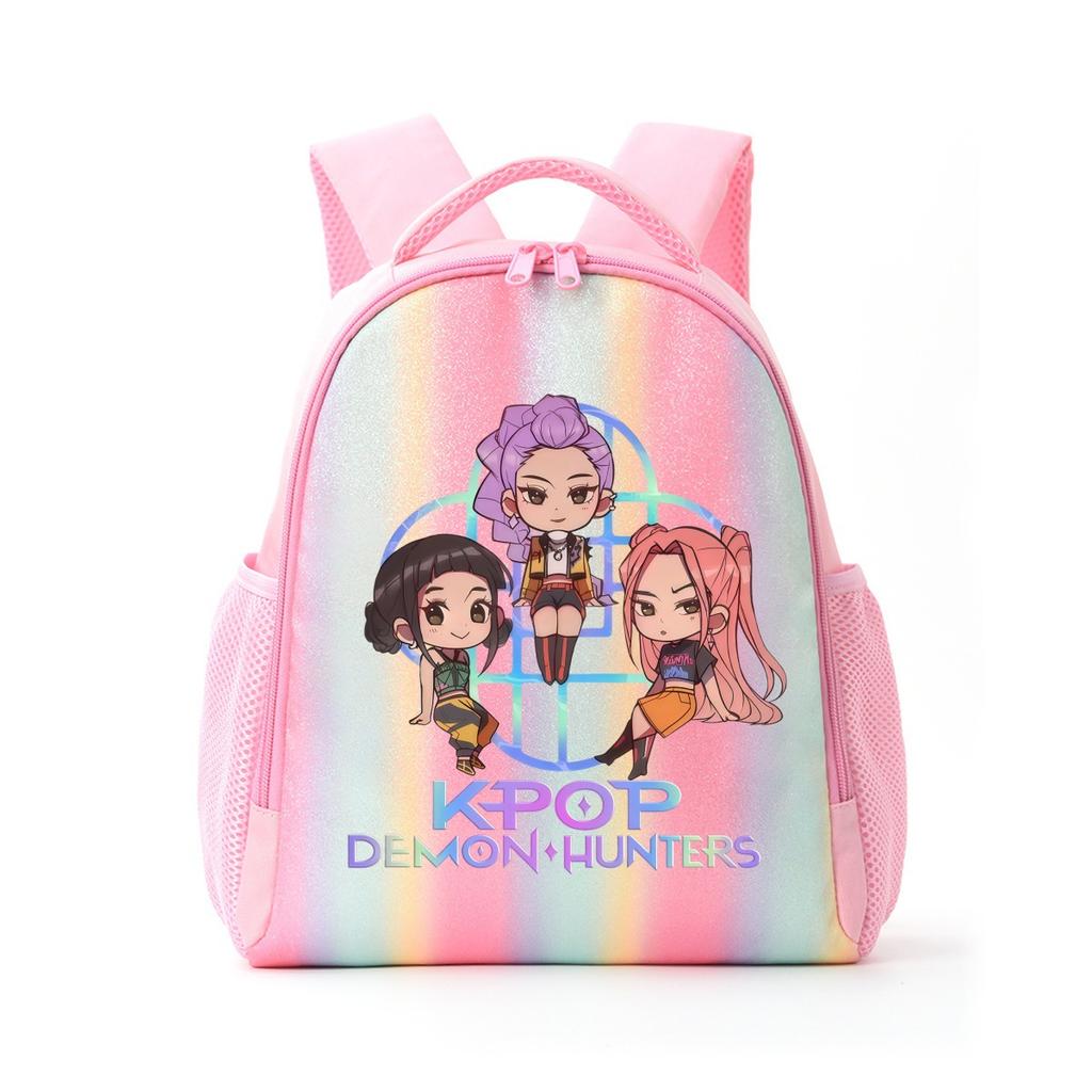 Kpop Witch Hunters Children'S Backpack Elementary School Student Rainbow School Bag Children'S Backpack Travel Lightweight Leisure
