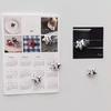 5/10 Pcs Strong Magnet Fridge Magnet Silver Stars Refrigerator Decals  Door Mounting