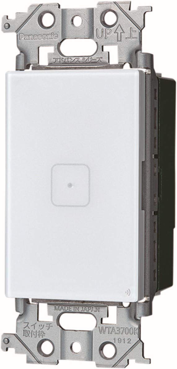 

Panasonic ADVANCE Series Link Plus Embedded Touch Switch Parent 1 Matte White WTY2421W (4-wire, Device, Receiver, Circuit)