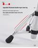 Adjustable Pneumatic Drum Stool with Swivel Saddle Backrest - Ideal for Jazz Drummers and Musicians of All Ages