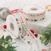 25yards 15/25mm Christmas Tree Ribbon Printed Polyester Ribbons for Decor Xmas Gift Rope Wrapping New Year Gifts Crafts