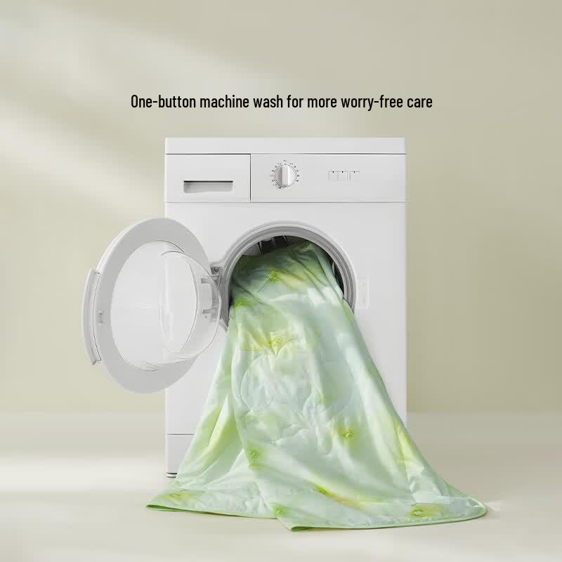LUOLAI 100% Xinjiang Cotton Cover Washable Summer Quilt