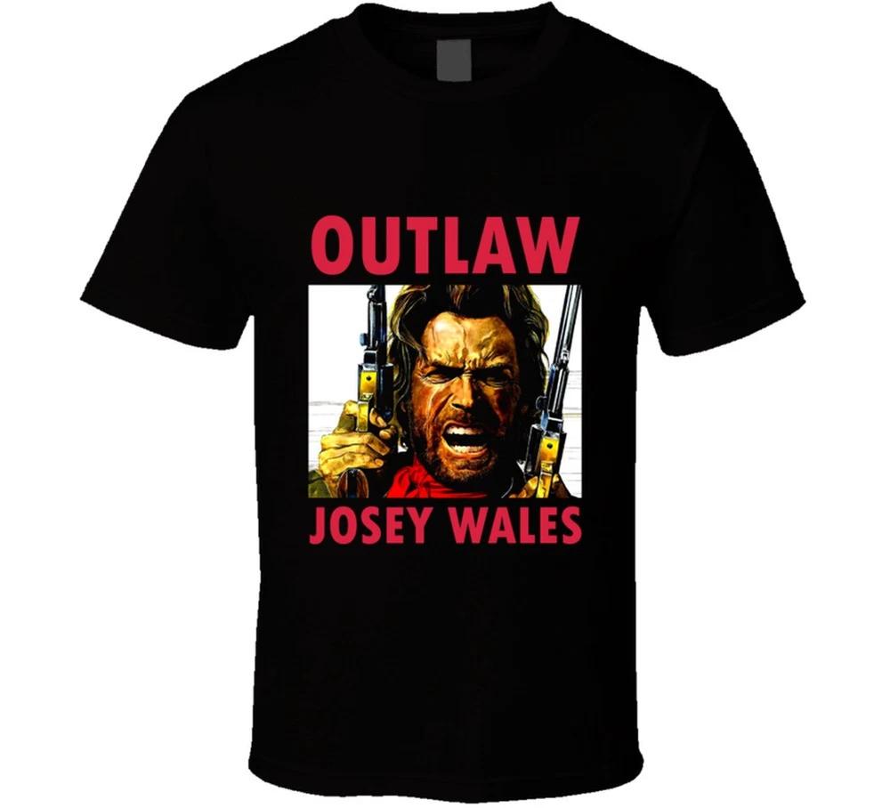 The Outlaw Josey Wales Clint Eastwood Western Movie Star T Shirt S