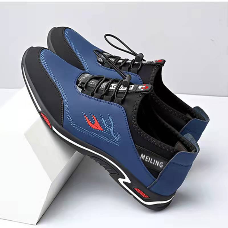Fashion 2024 New Men's Business and Casual Shoes Fashionable and Trendy Soft Sole Breathable and Tall Men's Classic Sports Shoes