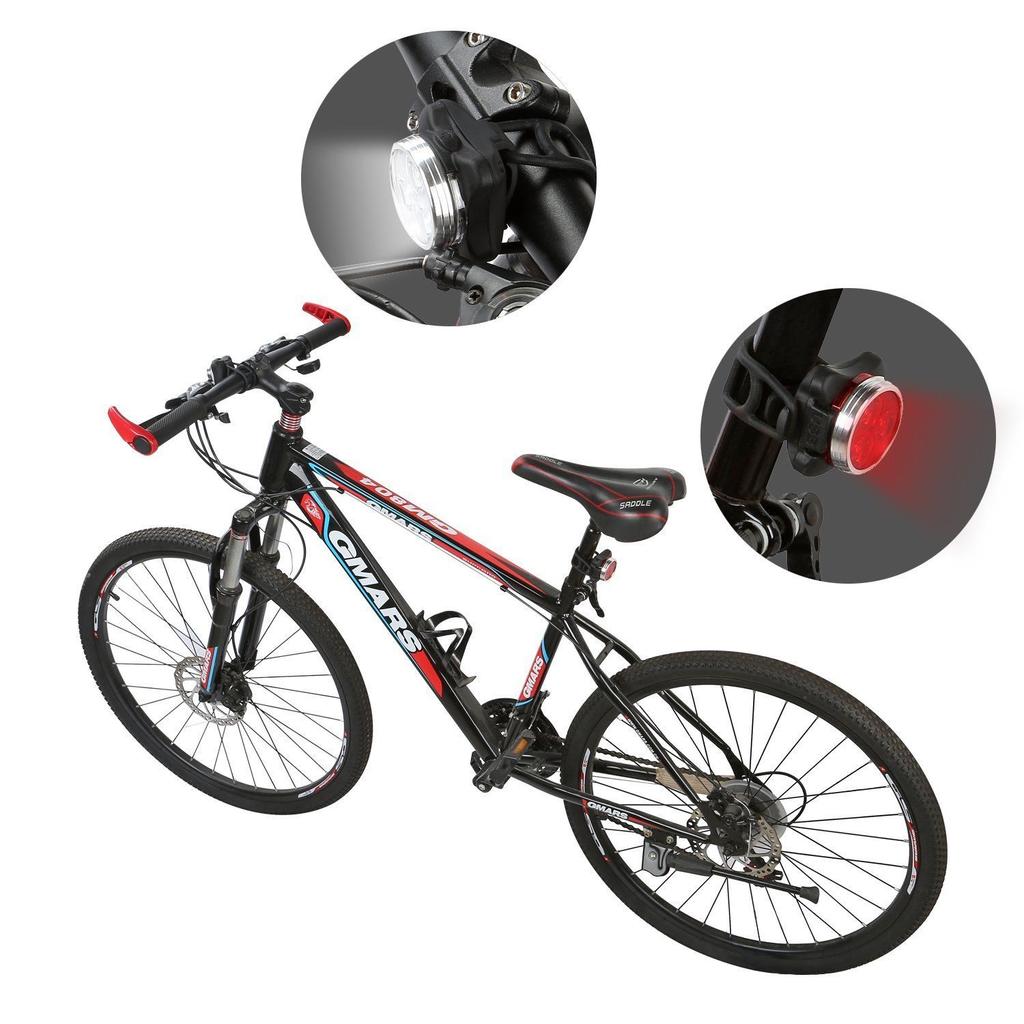High Brightness USB Rechargeable LED Bicycle Taillight Rear Light Signal Lamp