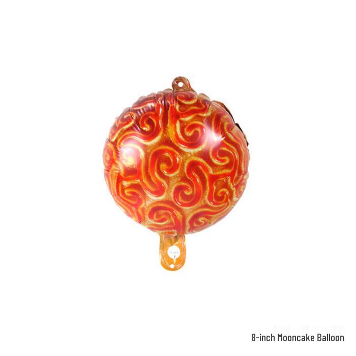Dragon Boat & Mid-Autumn Festival Decorations: Zongzi Mooncake Balloons & Pull Flag Ornaments