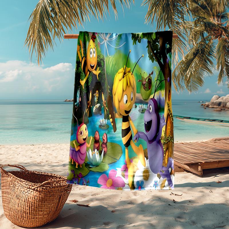 Ultra-Soft Beach Towel with jonalu Theme,Ideal for Pool - Camping, Diving - Perfect Travel Essential, Vibrant Beach Towel.