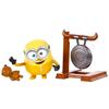 Figurine Minions Bob Et Gong 11 Cm - Mattel - Collectible Figures - Mechanical Action - Yellow - from 4 Years